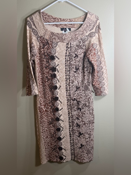 Able to make all Dresses & Skirts - Able to Make All Boho Patchwork Embroidered Dress M
